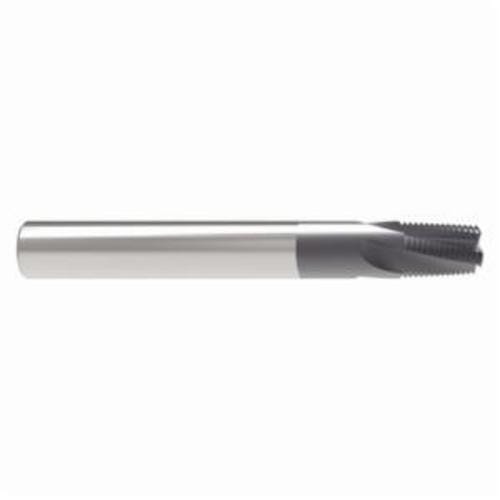 Allied Machine & Engineering Threadmill USA TM27NPTCHM Helical Flute Thread Mill With Internal Through Coolant Channel, 1/16-27, 1/8-27 NPT Thread, 58 mm OAL, 3 Flutes, 6 mm Dia Shank